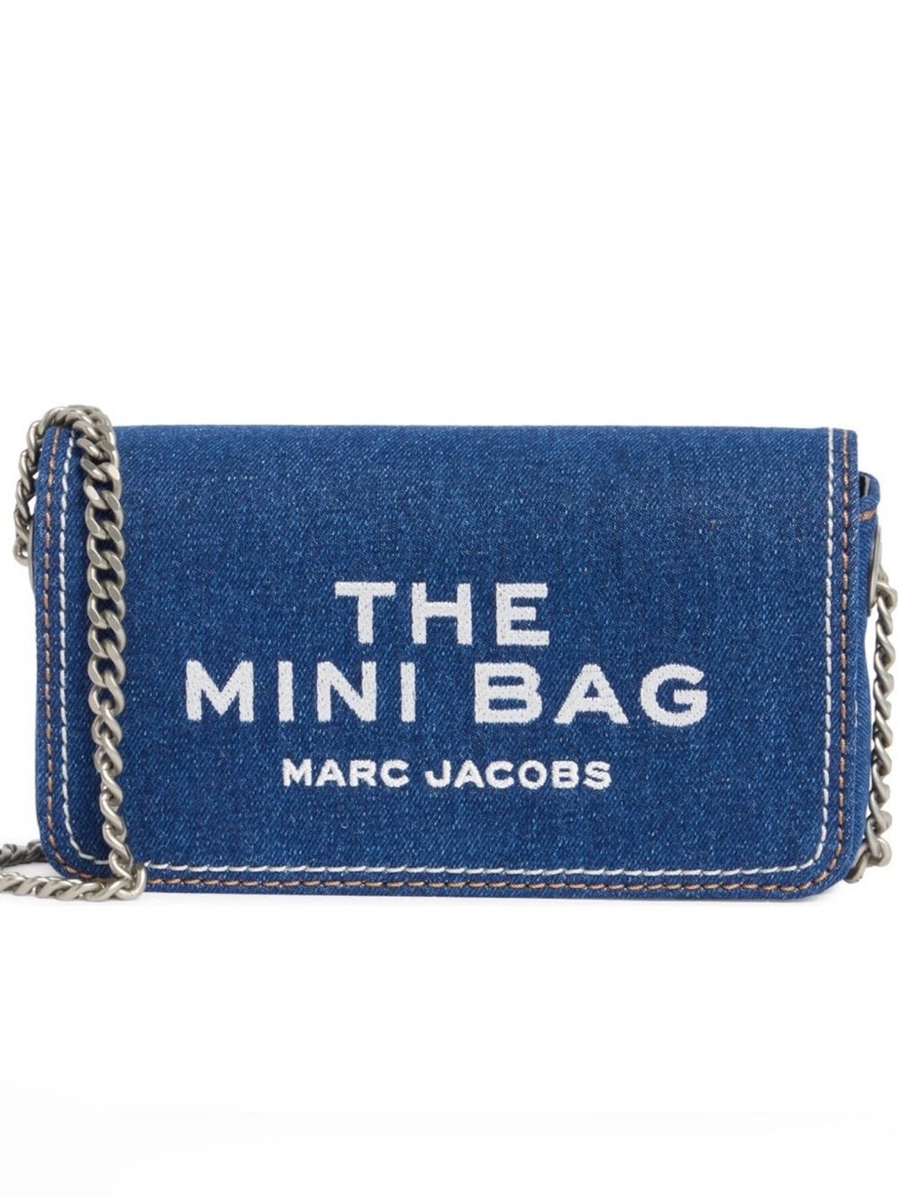 NWT - Marc Jacobs The Mini Bag Denim Crossbody